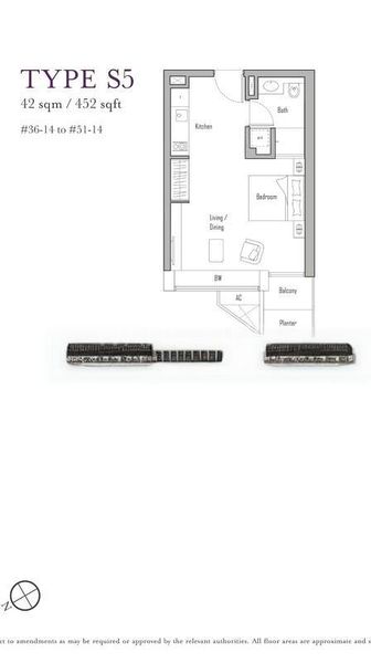 1 Bed Condo for Rent in  Shenton Way - Image 1
